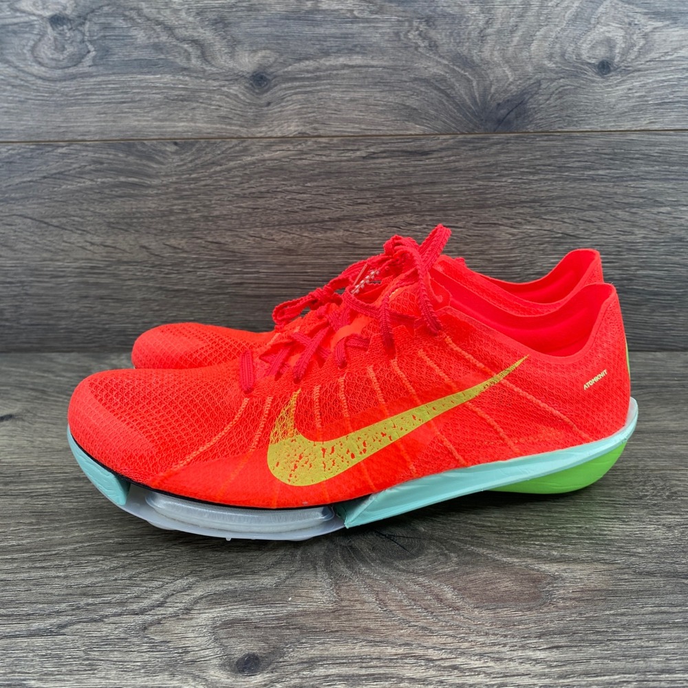 Nike Air Zoom Victory 2 Racing Spikes Mens 10.5 Orange Volt Atomknit FD8411